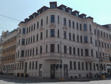 **Moderne 2-RWG mit Fußbodenheizung und Bad mit Dusche **WE 17**,  Oststraße 58, 04317 Leipzig, Dachgeschosswohnung